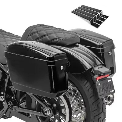 Hard Saddlebags For Moto Guzzi V7 III Racer / Stone NVK • $244.99