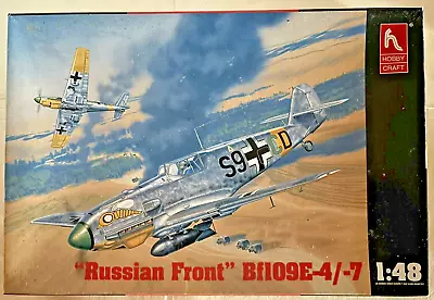 Bf109E 4/7  Russian Front    1:48   Hobbycraft (HC1545) Sealed Parts  Free SH • $22.50