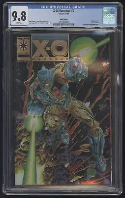 X-o Manowar #0 Cgc 9.8 Gold Variant Chromium Wraparound Cover Origin Aric • $324.99