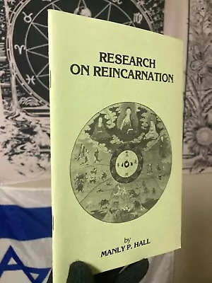 Research On Reincarnation Manly P. Hall 1979? 3rd Printing Occultism • $33