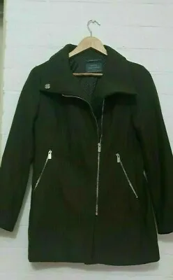 $55 • Buy BERSHKA Premier Outerwear Collection Designer Womens Green Jacket Size EU/USA S 