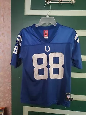 Indianapolis Colts Marvin Harrison Reebok Jersey Youth Large 14-16 NFL Football • $7