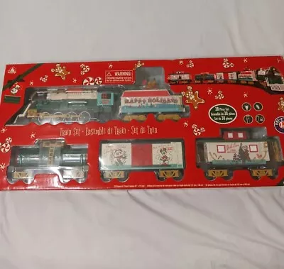 Brand New Lionel Train Set Disney Parks Mickey Friends Christmas Holiday Lodge  • $179.90