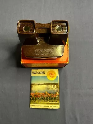 Sawyer’s Bakelite Model E View-Master Viewer WITH BOX • $14.95