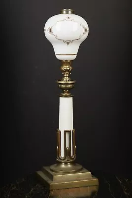 Thuro Owned/pub Astral Art Nouveau Banquet Oil Lamp - Thuro Oliii-146 • $66