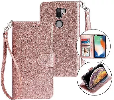 Mi 5S+ Wallet Case Glitter • $7.95