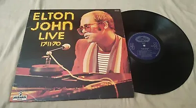 £4.99 • Buy Elton John Live 17.11.70 Uk Vinyl Lp On Pickwick Records Rock Pop