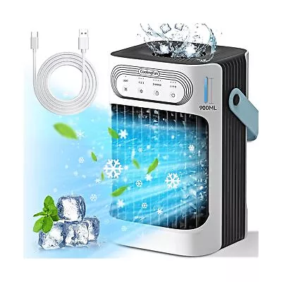 Portable Air ConditionersPersonal Evaporative Air Cooler 3in1 Mini Desktop C... • $92.98