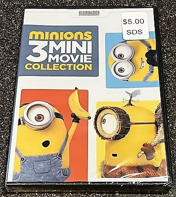 NEW!! Minions: 3 Mini-Movie Collection DVD - FACTORY SEALED With FREE SHIPPING!! • $5.95