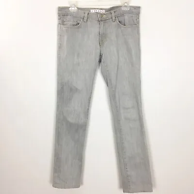 J Brand Jeans Womens 28 Skinny Gray Light Wash  Low Rise Stretch 912 • $9.89