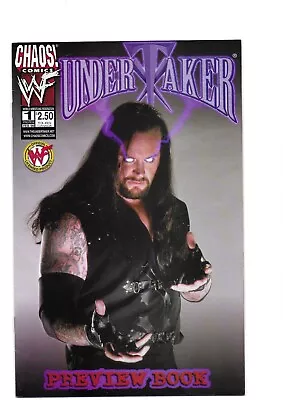 Undertaker Previews  # 1  N Mint  Condition 1st Print  Chaos Comic • £6.50