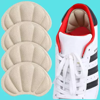 Back Of Heel Cushion Inserts Mesh Grips Pads For Boots Loose Shoes Too Big • $11.49