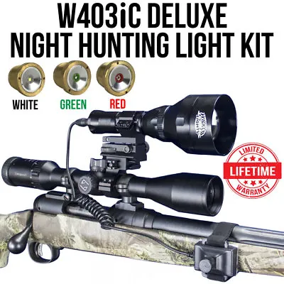 Wicked Lights W403iC Deluxe Night Hunting Light Kit For Coyotes & Hogs W2015 • $239.95