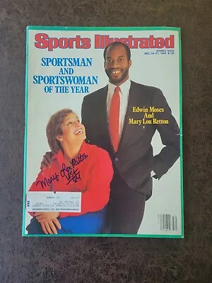 1984 December Sport Illustrated Mary Lou Retton USA Gymnastics - Autographed! • $44.99