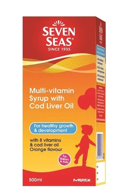 $48.90 • Buy SEVEN SEAS Multivitamin Syrup With Cod Liver Oil 100ml FREE EXPRESS SHIPPING