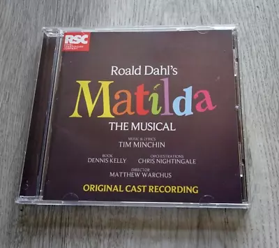 Matilda The Musical CD Original Cast Recording Tim Minchin Roald Dahl RSC • $24.88