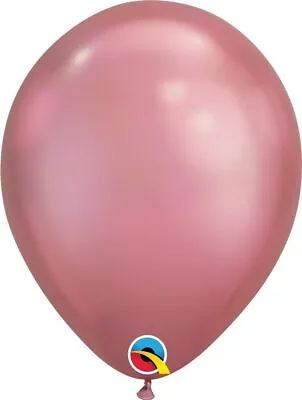 Qualatex Chrome Mauve Metallic 11 Inch Latex Balloons 100 Count • $34.99