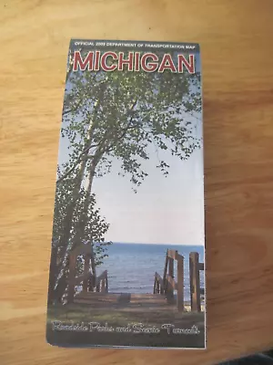 Michigan  Official Highway Road  Map • $4.99