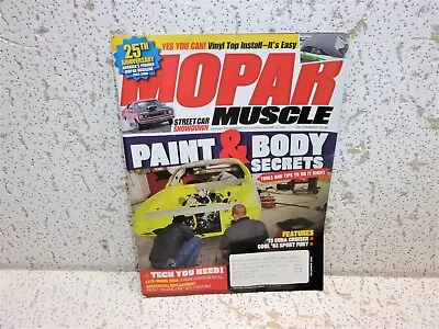 Mopar Muscle December 2008 Magazine  Paint & Body Issue • $11.98