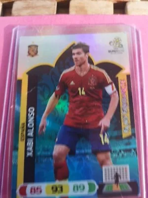 Xabi Alonso Spain Fan's Favorite Panini Euro 2012 Card • $15.97