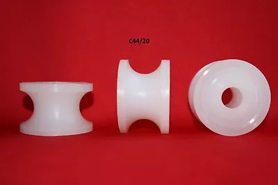 £8 • Buy 44mm Round U Groove Nylon Pulley Wheel Roller , Various Groove Size High Quality