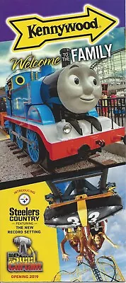 $1.99 • Buy 2019 Kennywood Brochure Guide Map Version 1   The Steel Curtain Coaster  
