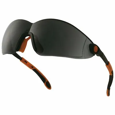 £3.95 • Buy Delta Plus Safety Specs Scratch Mist Resistant Adjust. Glasses UV400 (VULCANO2)