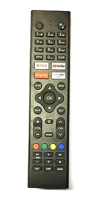 £8.99 • Buy Remote Control For Logik Smart TV With Google Assistant  L32AHE19 L43AFE20