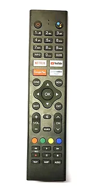 Replacement Remote Control For Logik Smart Google Assistant  L32AHE19 L43AFE20 • £7.99