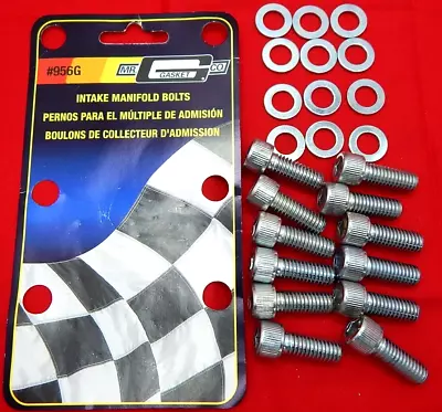 Mr Gasket Stainless Steel Allen Head Intake Manifold Bolt Kit 3/8-16 X 1  • $19.95