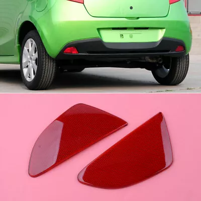 1 Pair Rear Bumper Fog Light Reflector Fit For Mazda 2 Demio 5 Door 2015-2018 • $15.45