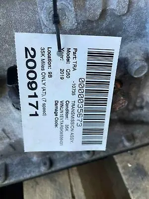 Assy (7 Speed) 3.0 (vr30ddtt) Awd 300 Hp 35k Mls Fits INFINITI Q50  2018-2019 • $1715.99