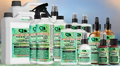 Neem Oil Spray Ready To Use For Horses Plants & Animals Fly Mite Control Skin • £54.99