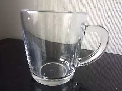 Large Clear Glass Tea Coffee Mug Drink Cappuccino Cup Latte Mug Glassware 300ml • £5