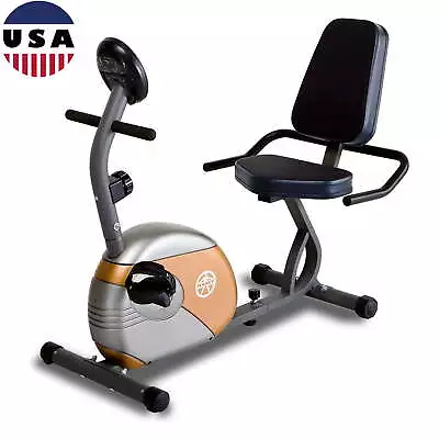 Recumbent Exercise Bike Cycling Fitness Workout Cardio Anti Scratch Home Office • $264.47