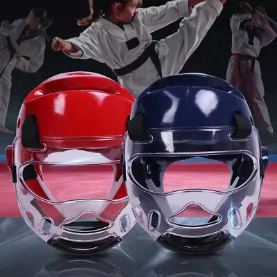 Professional Taekwondo Head Protector MMA Helmet Taekwondo Karate HeadKickboxing • $32.71