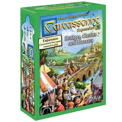 Carcassonne Expansion 8 Bridges Castles And Bazaars • $36.85