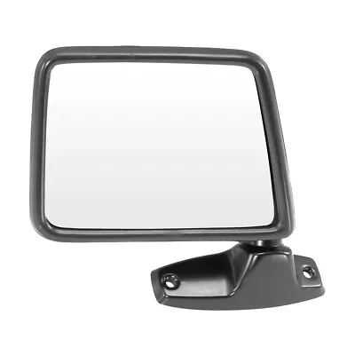 Black Manual Fold Mirror Driver Side For 1983-1992 FORD RANGER BRONCO II • $16.99