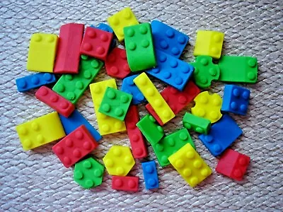 Edible Bricks X 44 - Cupcake / Cake Decoration Birthday • £7.25