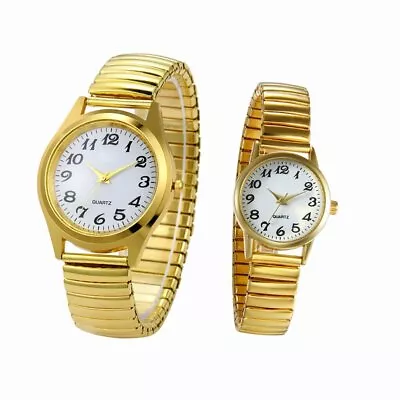 Stylish Men Women Analog Quartz Wrist Watch Stainless Steel Band Dress Watches • $9.99