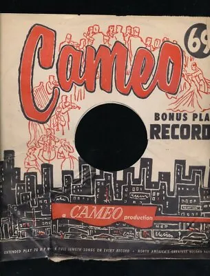 78 RPM Company Logo Sleeves- POST WAR-CAMEO-budget • $4