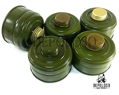 GP-5 Gas Mask Filter. 5 Pcs Lot. Suitable For GP-5 GP-4 PMK PDF GP-7 PDF-7 Masks • $27.62