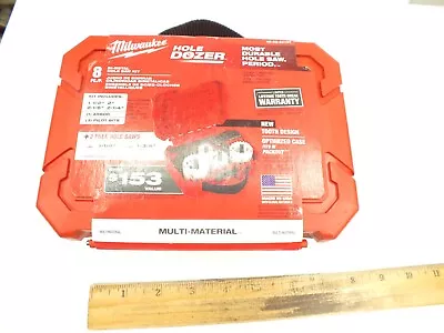 New Milwaukee Tools 10 Piece Hole Dozer Bi-metal Hole Saw Set 49-22-4019t Usa • $0.99