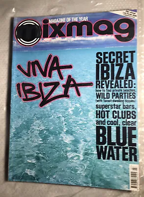 Mixmag Magazine July2001 VNA IBIZA  Issue 122 • £9.95