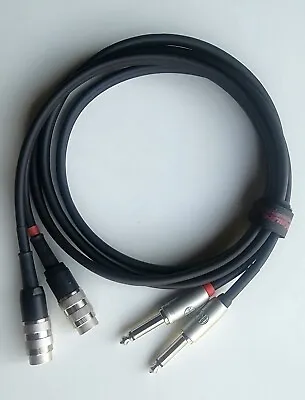 Nagra IV-SJ Line Input Cable 1/4  To Dual Tuchel Kirlin Brand New Tested  • £80.74