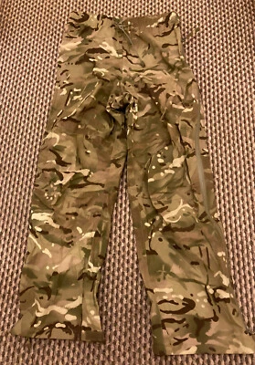 £18 • Buy British Army MTP Lightweight Gore-Tex MVP Waterproof Trousers Size Medium 75/80