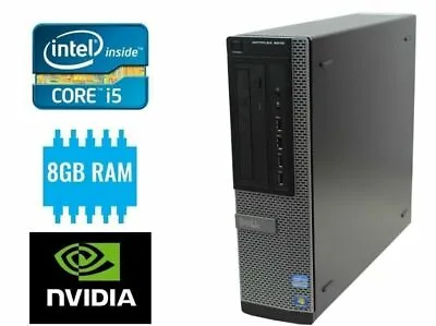 $449 • Buy Intel I5 Quad Core Gaming PC 8GB RAM 500GB 2GB NVIDIA Graphics GT 1030 Win 10 