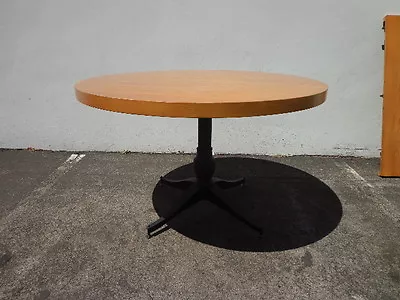 Dining Table Mid Century Modern Traditional Milo Baughman Inspired Wood Metal • $499