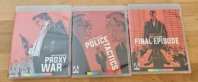 Proxy War / Police Tactics / Final Episode Blu Ray / DVD U.S. Release Arrow • $28