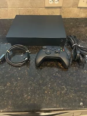 X Box One X 1TB With One Controller HDMI Cord And Power Cord • $213